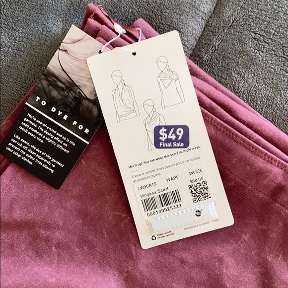 lululemon athletica Accessories - Lulu lemon scarf